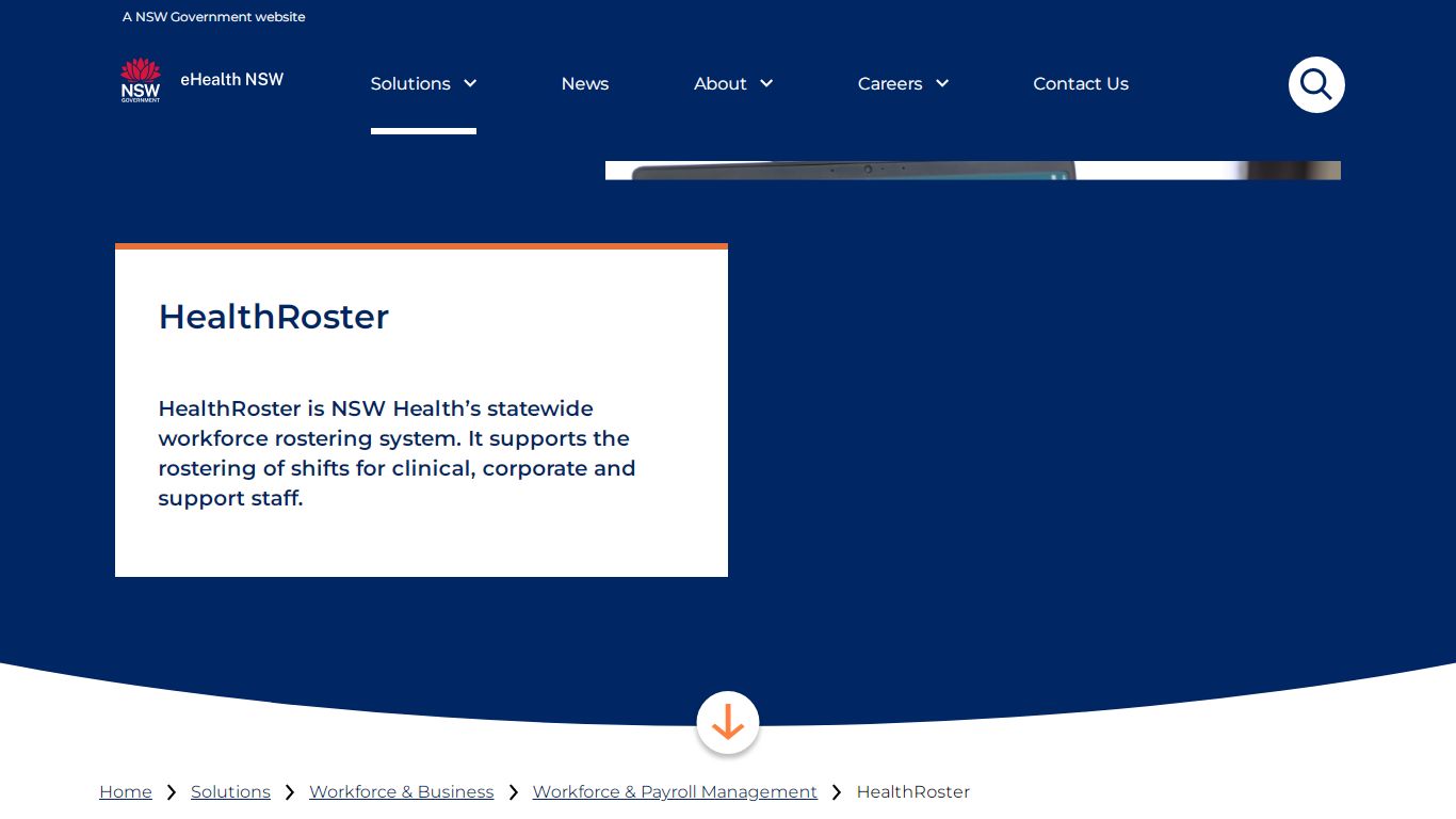 HealthRoster - eHealth NSW